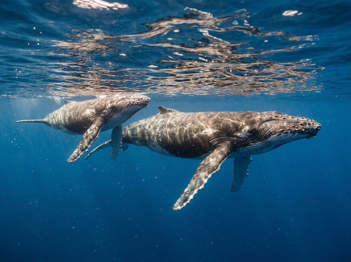 Humpback Whales Set New Swimming Records