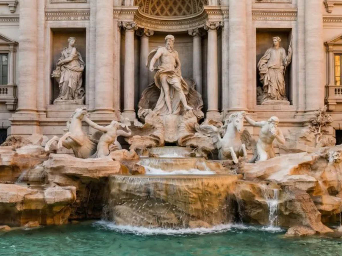 New Zealand Tourist Fined After Diving into Rome’s Trevi Fountain